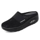 thumbnail image 2 of Zapatos para caminar sin cordones con cojín de aire, deslizador de cuña con plataforma plana de malla ortopédica para diabéticos, 2 of 4