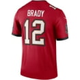 thumbnail image 3 of Men's Nike Tom Brady  Red Tampa Bay Buccaneers Team Legend Player Performance Top, 3 of 3