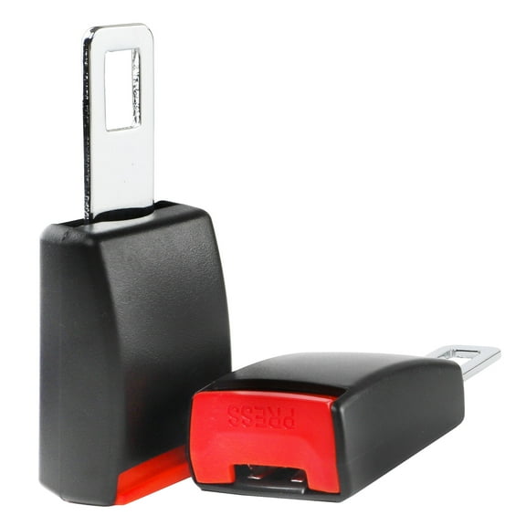 Hunlyman 2pcs Seat Belt Clip, Universal Car Safety Seat Belt Seatbelt Extender Extention Buckle