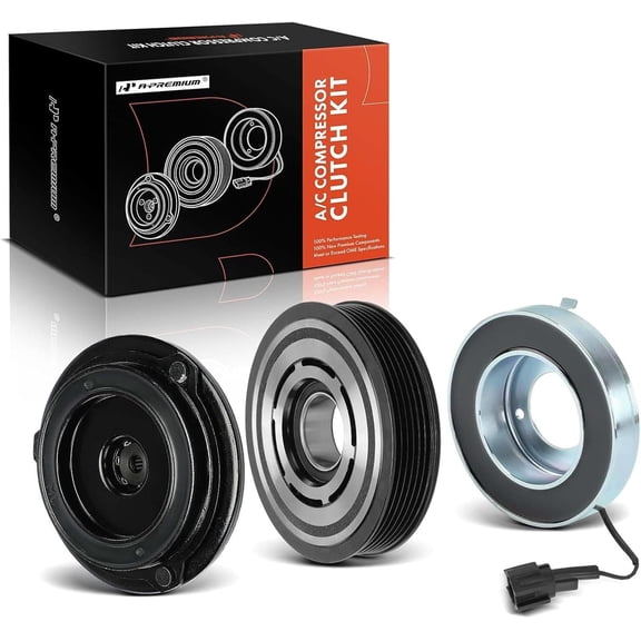 A-Premium Air Conditioner AC Compressor Clutch Kit Compatible with Nissan Altima 2002 2003 2004 2005 2006, 2.5L