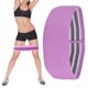thumbnail image 4 of Bandas de resistencia física, sentadillas de cadera, ejercicio, bucle, entrenamiento, equipo de gimnasio para hombres y mujeres, resistencia grande púrpura, 4 of 8