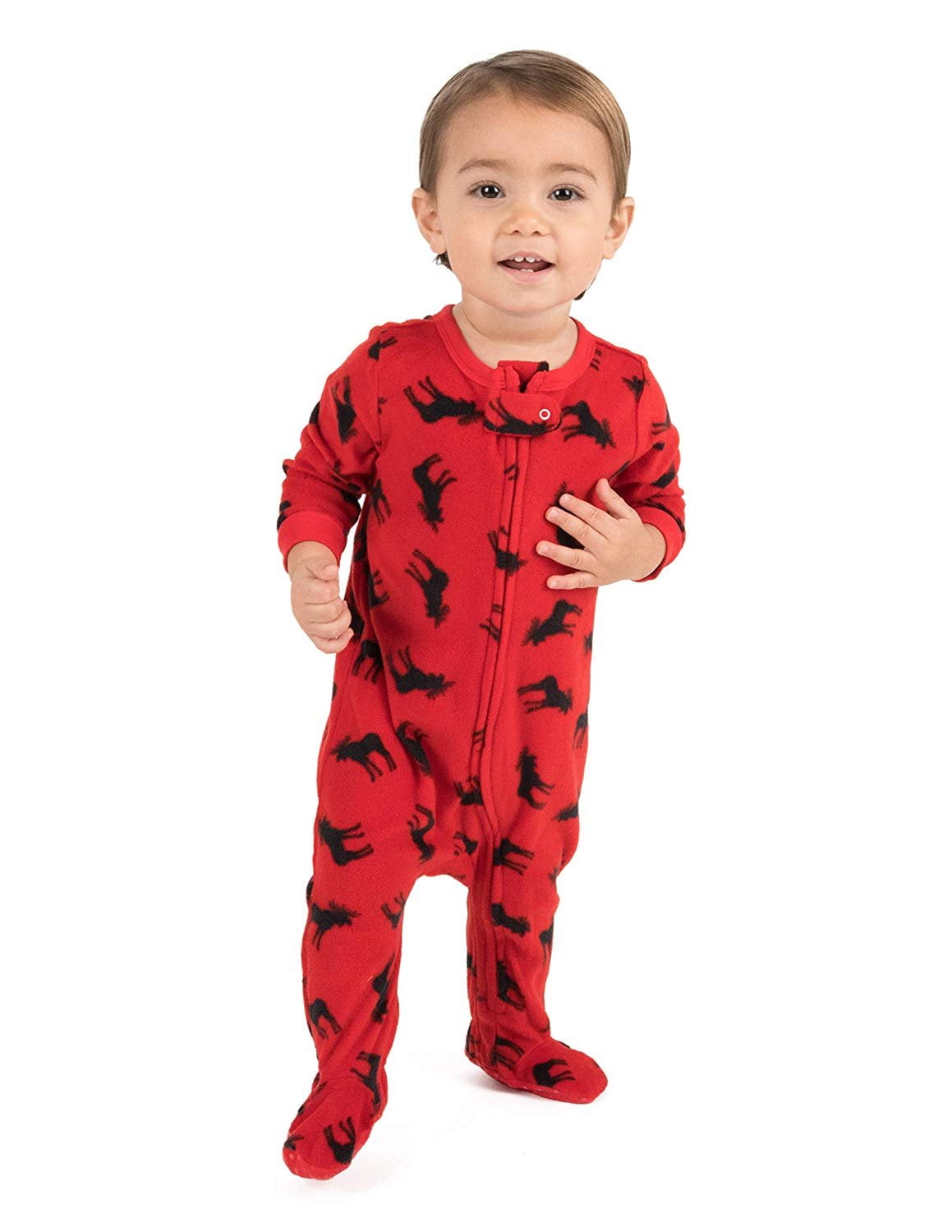 moose baby pajamas