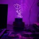 thumbnail image 4 of Luz nocturna CUTIA Mickey 3D con mando a distancia LED, 16 colores, 4 of 6
