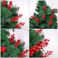 thumbnail image 3 of Mutmorningal Red Berry Branch Ornaments for Party Decor, Bouquet Enhancements, and Realistic Berry Photo Props, 3 of 5