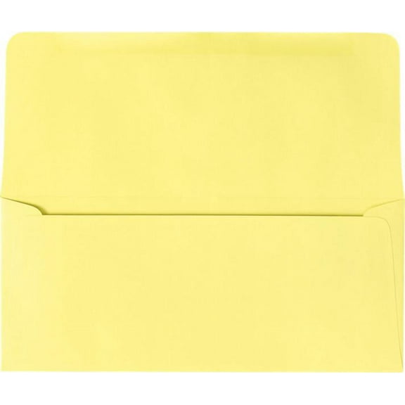 LUXPaper #9 Remittance Envelopes, 3 7/8 x 8 7/8, Pastel Canary, 1000/Pack