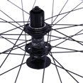thumbnail image 4 of Miumaeov Mountain Bike Wheelset 27.5" Aluminum Alloy Rim Disc Brake MTB Wheelset with Hub Quick Release Front Rear Wheels Black Bike Wheels Fit Cassette Bicycle Wheelset, 4 of 12