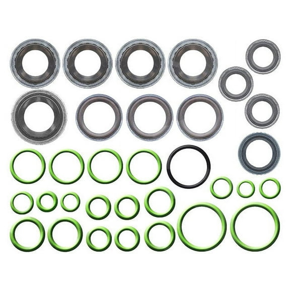 A/C System O-Ring and Gasket Kit - Compatible with 1997 - 2004 Chevy Corvette 5.7L V8 1998 1999 2000 2001 2002 2003