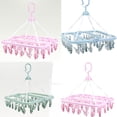 thumbnail image 2 of Redempat Clothes Hanger Multifunctional Home Dryer Tool Plastic Drying Rack Clips Hangers Hanging Accessory Organization Shelf, 2 of 6