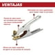 thumbnail image 3 of Pinza de tierra profesional 500 Amp Lincoln Electric Red Force, 3 of 6