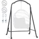 thumbnail image 1 of Soporte para hamaca SUNCREAT, acero de alta resistencia, 180 kg de capacidad, 1 of 8