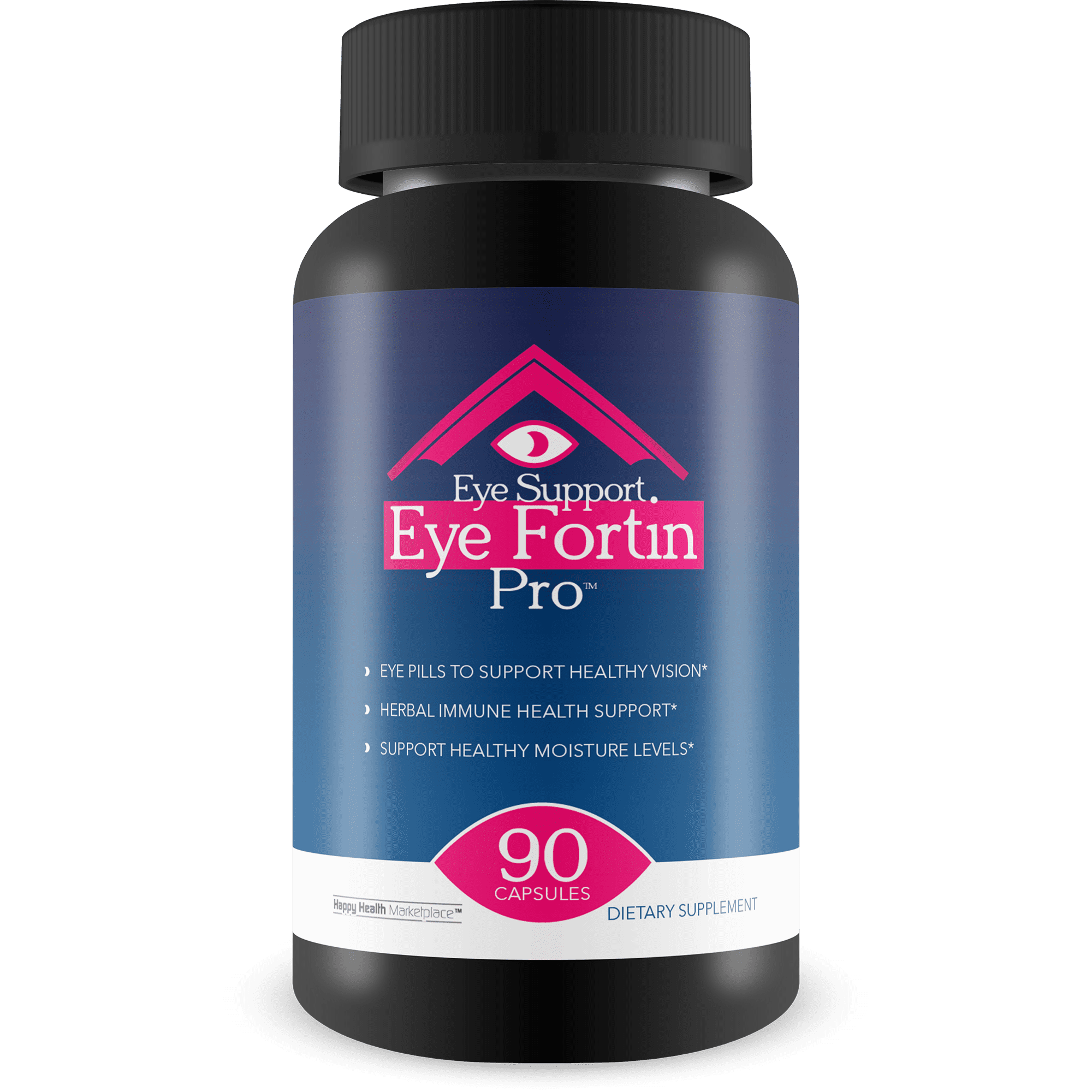 Eye Support Eye Fortin Pro - Our Best Eye Pills for Vision - Eye Care Supplements Healthy Vision Supplement - Herbal Vision Supplements for Adults - Pro Eyefortin Supplement Eye Support Vitamins