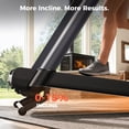 thumbnail image 4 of FED FITNESS 15% Auto Incline Treadmill Bluetooth Compatible, 400lbs Weight Capacity,4 HP Peak Motor,60.2" x 20.1" Running Belt, 4 of 7