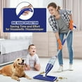thumbnail image 2 of ZJQYDS Spray Mop for Floors Cleaning: Wet Dry Hardwood Floor Mops with 3 Washable Reusable Pads for - Flat Mop with Sprayer for Tile Wood Laminate Vinyl Marble, 2 of 7