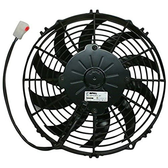 SPAL Automotive 30100435 10" Low Profile Fan - Pull/Curved