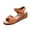 Brown, variant on Clearance Womens Sandals, Xunlbb Women's New Summer Fashion Breathable Lace Bun Strap Wedge Sandals(White,Size:40)
