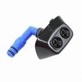 thumbnail image 2 of 2 pcs - Headlight Washer Spray Nozzle Jet & Clip Saab 9-3 93 2003-2012, 2 of 4