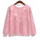 thumbnail image 5 of Puntoco Mujeres Invierno Sexy Cuello Redondo Manga Larga tops Vacas Impreso Regular Sudaderas Con Capucha Sudadera Blusa Puntoco Puntoco-633, 5 of 5