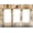 Rustic Barn Door, variant on Boho Mexican Tile 2 Gang Light Switch Cover Blue White Decorative Wall Plate Double Rocker GFCI Electrical Switchplate Faceplate for Home Decor