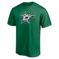 thumbnail image 2 of Men's Kelly Green Dallas Stars Snow Logo T-Shirt, 2 of 3