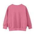 thumbnail image 4 of Eltusu Girls Hoodies, Pullover Casual Loose Fit Solid Color Long Sleeve Sweatshirts Pink Size 11-12 T, 4 of 5