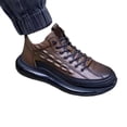 thumbnail image 4 of YAZI  Men's Stylish Sneakers High Top Athletic-Inspired Shoes High top casual sports men's shoes  High-top shoes, 4 of 5