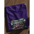 thumbnail image 3 of I Date Mistakes T-Shirt Women -Smartprints Designs, Female Large, 3 of 4