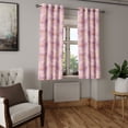 thumbnail image 2 of Ambesonne Grommet Curtain, , 50"x108", Rose Lavender Pastel Pink, 2 of 5