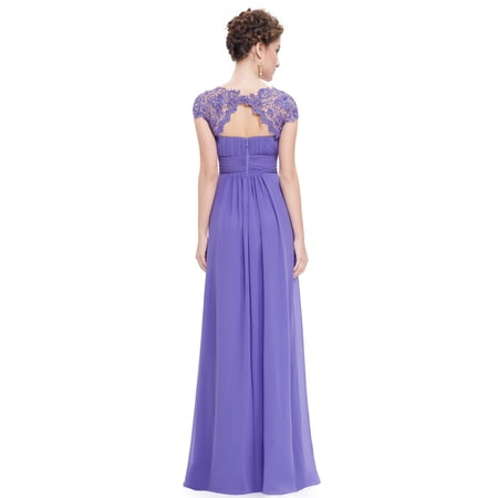 ever pretty chiffon periwinkle guest dresses