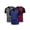 Navy Blue&Gray&Red, variant on PureChapter Boys T Shirts Short Sleeve Henley Shirts Color Block Casual Summer Tee 3-Pack Size 9-10