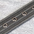 thumbnail image 5 of Canvas Belts Men's Fashion Casual Luxury Designer Jeans Accessories Polyester Woven Nylon Youth Stripe Pin Buckle Belts, 5 of 6