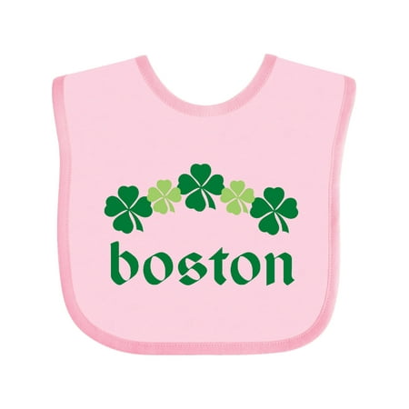 

Inktastic Boston Irish Gift Baby Boy or Baby Girl Bib