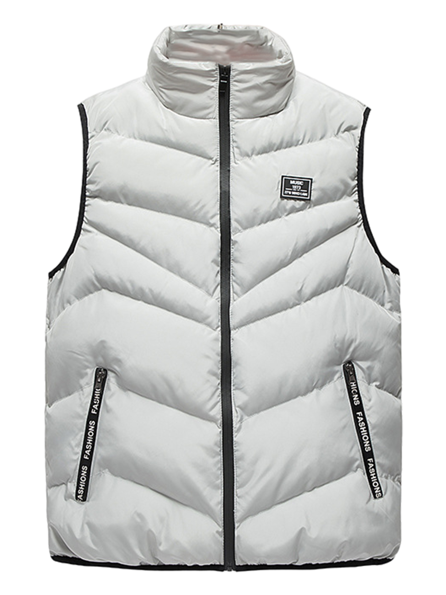 UKAP Men Lightweight Quilted Puffer Vest MidWeight Puffer Warm Jacket Outwear Vest Size S4XL