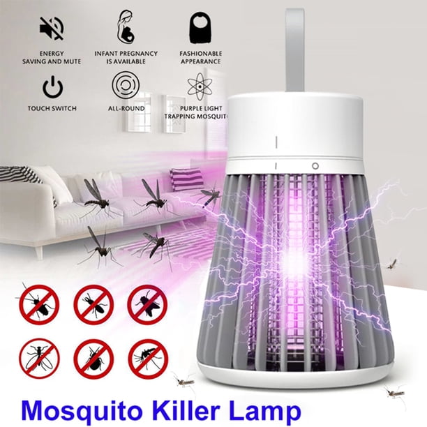 Electric Mosquito Killer Lamp Portable Led Light Trap Fly Bug Insect Zapper Walmart Com Walmart Com