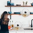 thumbnail image 6 of Clearance Rack under $5 Foldable Kitchen Pot Lid Rack Countertop Storage Rack A Saving Kitchen Storage Artifact Suitable For Kitchen Such As Pot Lids And Cutting Boards, 6 of 9