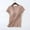 Khaki, variant on Sports Bras Flash Deals! Georges Short Sleeve Shirts for Women,Ladies Camisole with Chest Pad No Steel Rings Bottom Underwear Yoga Sports T-Shirt Yoga Bra Cup