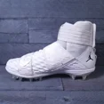 thumbnail image 2 of N I-K-E A i r-Jor-dan Force Savage Elite 2 Football Cleats Mens 15 White Black, 2 of 6