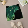 thumbnail image 6 of Space Tiger Skirts Woman Fashion 2024 Pant Skirt Mini Skirts Office Short Skirt Tiger Space Stars Nature Trees Moon, 6 of 6