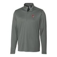 thumbnail image 2 of Men's Cutter & Buck  Steel Fresno Grizzlies  Clique Spin Eco Performance Half-Zip Pullover, 2 of 3