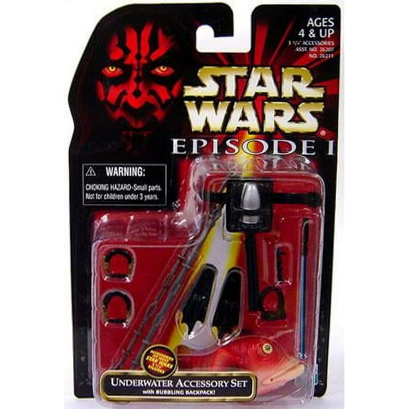 Star Wars Episode I Basic 1999 Underwater Accessory Set