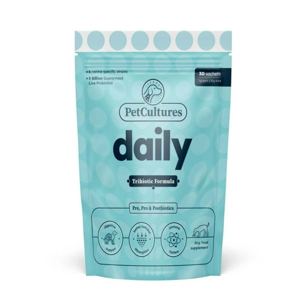 PetCultures Suplementos nutricionales | antioxidantes Perros | vitaminas para Perro | enzimas digestivas Perros |30ct