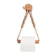 thumbnail image 1 of Portarrollos de papel higiénico de cuerda de cáñamo de madera montado en la pared, colgador para el hogar, la cocina, el baño, toallero y trapos., 1 of 5