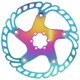 thumbnail image 3 of Rotores de freno de disco para bicicleta de montaña, 6 unidades, color chapado, 203 mm., 3 of 9