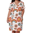 thumbnail image 3 of 70's Loose Pocket Dress women's summer dress 2025 dresses for women 2025 luxury designer party, 3 of 7