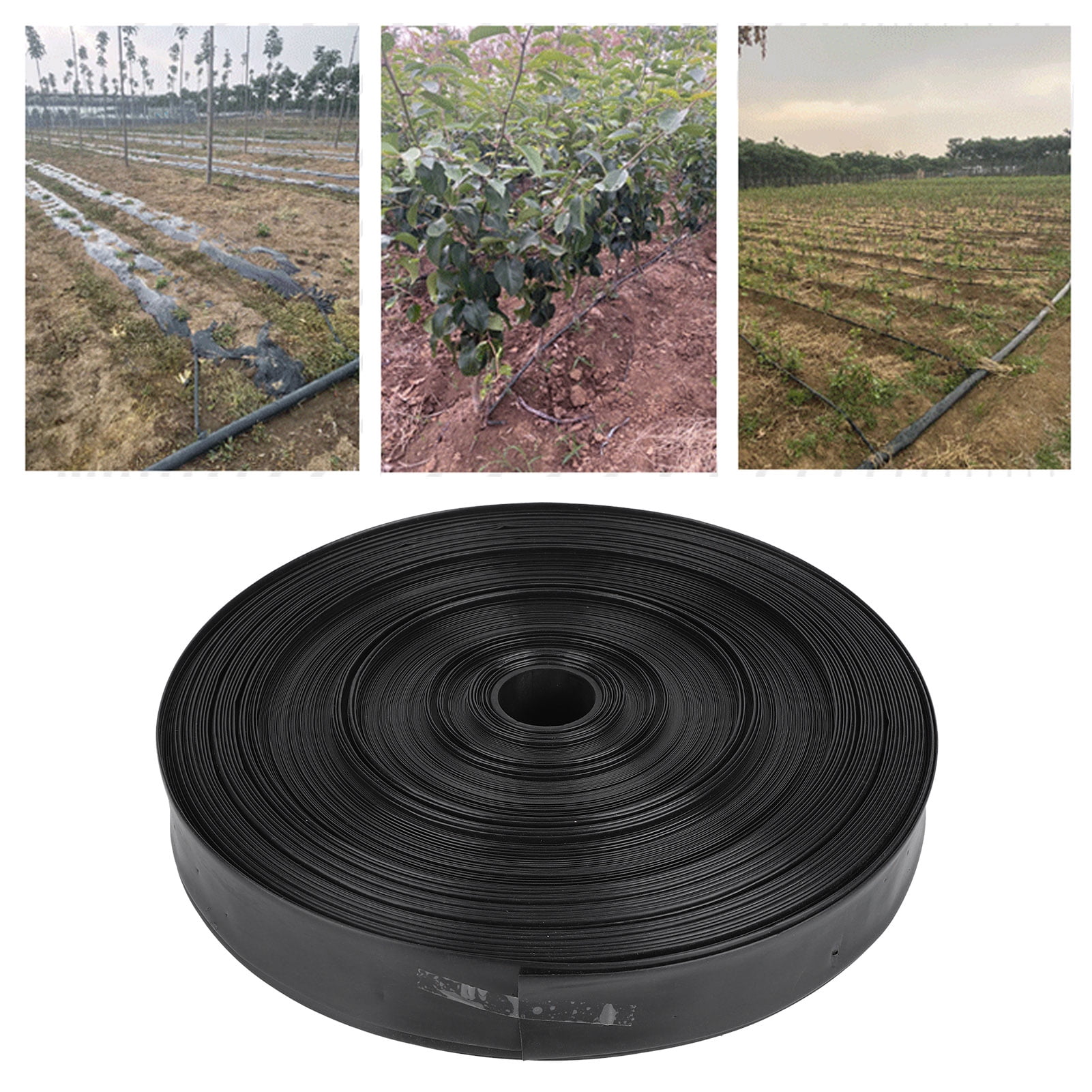 Ecoyyzn Drip Irrigation Tape,Drip Irrigation Tubing Tape Line Hose Garden Watering Tube For