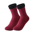 thumbnail image 2 of Calcetines térmicos cálidos para la nieve Calcetines suaves y acogedores carmesí Sunnimix Calcetines térmicos, 2 of 7