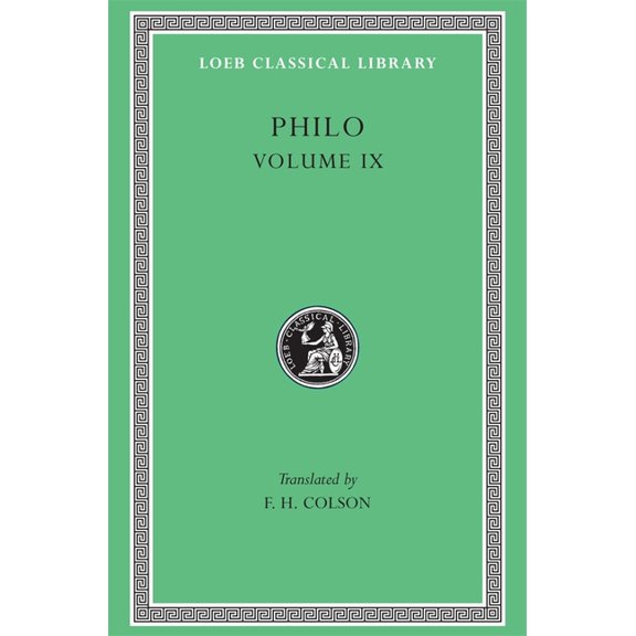 Loeb Classical Library: Philo Volume IX (Hardcover)