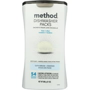 METHOD Free & Clear Dishwasher Detergent Packs, 31 OZ