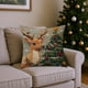 thumbnail image 1 of Seyotauo Pink Christmas Farmhouse Pillow Covers for Couch Sofa Bed,Cute Xmas Gnome Romantic Christmas Trees Pillow Cases Cushion Covers 18x18 Inch ,Winter Cute Snowman Square Cushion Cases, 1 of 6