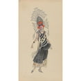 thumbnail image 2 of Will R. Barnes 10x14 Gold Ornate Wood Frame and Double Matted Museum Art Print Titled - Court Lady (1912 - 1924), 2 of 4