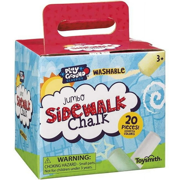 Sargent Art SAR665097 Jumbo Sidewalk Chalk Bucket - 20 Count